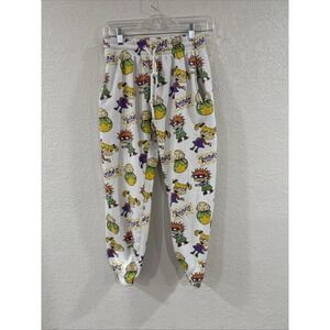 Nickelodeon sweat pants throwback womens XS stretch rugrats hey arnold catdog